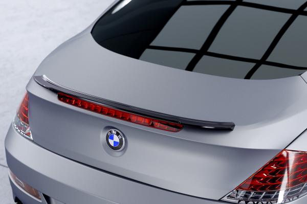 CSR Heckspoiler | Heckflügel mit ABE für BMW 6er E63/E64 HF649-G Glossy schwarz Hochglanz (keine Lackierung erforderlich)