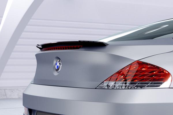 CSR Heckspoiler | Heckflügel mit ABE für BMW 6er E63/E64 HF649-G Glossy schwarz Hochglanz (keine Lackierung erforderlich)