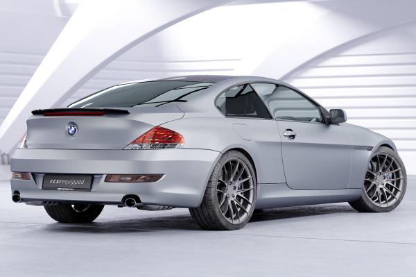 CSR Heckspoiler | Heckflügel mit ABE für BMW 6er E63/E64 HF649-G Glossy schwarz Hochglanz (keine Lackierung erforderlich)