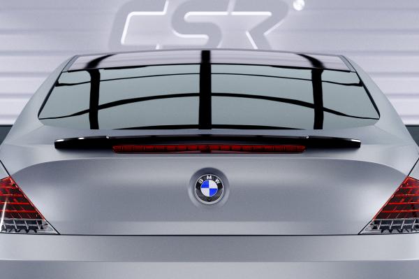 CSR Heckspoiler | Heckflügel mit ABE für BMW 6er E63/E64 HF649-G Glossy schwarz Hochglanz (keine Lackierung erforderlich)