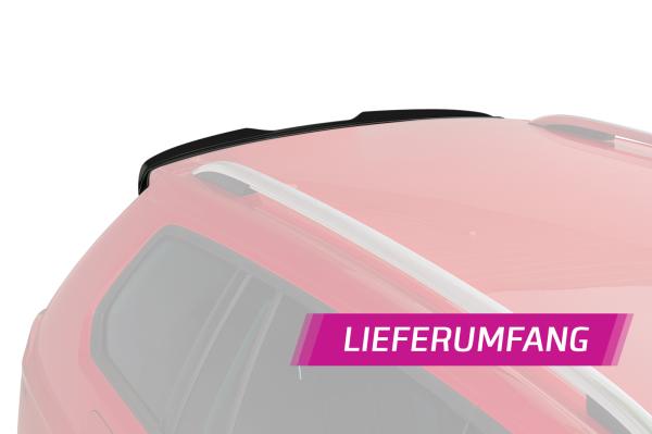 CSR Heckspoiler | Heckflügel mit ABE für VW Golf 7 Variant HF650-C Carbon Look glänzend (keine Lackierung erforderlich)