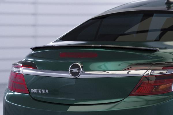 CSR Heckspoiler | Heckflügel mit ABE für Opel Insignia A HF652-L schwarz matt (Lackierung erforderlich)