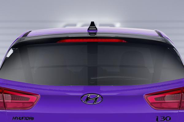 CSR Heckspoiler | Heckflügel mit ABE für Hyundai I30 PD HF656-M Carbon Look matt strukturiert (keine Lackierung erforderlich)