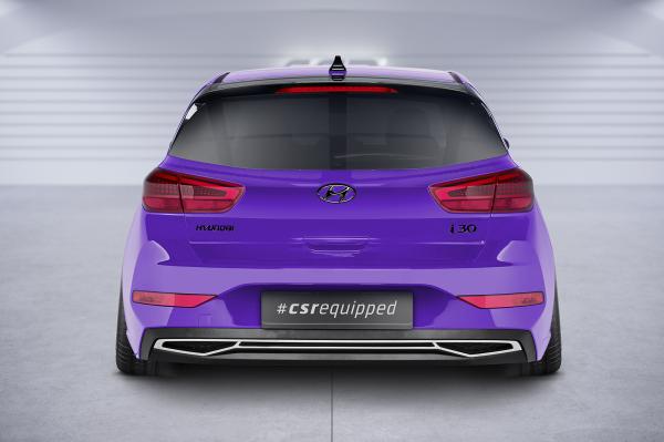 CSR Heckspoiler | Heckflügel mit ABE für Hyundai I30 PD HF656-M Carbon Look matt strukturiert (keine Lackierung erforderlich)