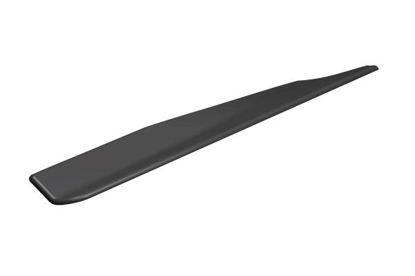 CSR Heckspoiler | Heckflügel mit ABE für VW Scirocco III R / R-Line HF657-G Glossy schwarz Hochglanz (keine Lackierung erforderlich)