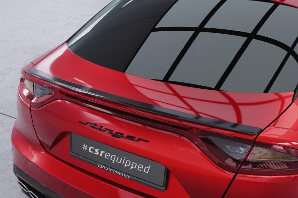 CSR Heckspoiler | Heckflügel mit ABE für Kia Stinger GT HF660-L Lackierung erforderlich (schwarz matt)