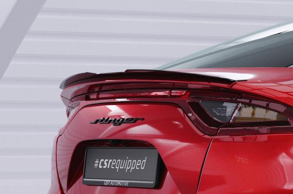 CSR Heckspoiler | Heckflügel mit ABE für Kia Stinger GT HF660-L Lackierung erforderlich (schwarz matt)