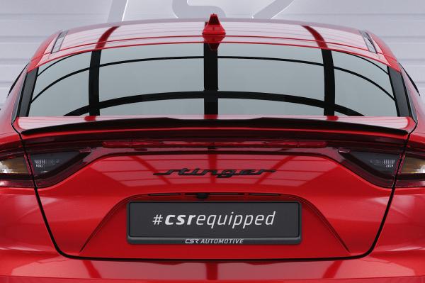 CSR Heckspoiler | Heckflügel mit ABE für Kia Stinger GT HF660-L Lackierung erforderlich (schwarz matt)
