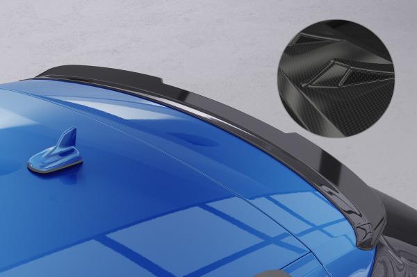 CSR Heckspoiler | Heckflügel mit ABE für Audi A6 C8 (Typ 4K/F2) Avant HF664-C Carbon Look Hochglanz (keine Lackierung erforderlich)
