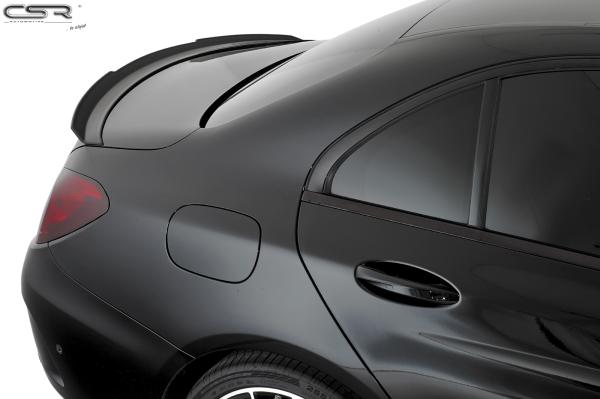 CSR Heckspoiler | Heckflügel mit ABE für Mercedes-Benz C-Klasse W205 / V205 HF665-L schwarz matt (Lackierung erforderlich)