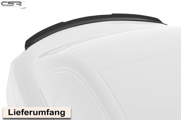 CSR Heckspoiler | Heckflügel mit ABE für Mercedes-Benz C-Klasse W205 / V205 HF665-L schwarz matt (Lackierung erforderlich)