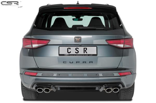 CSR Heckspoiler | Heckflügel mit ABE für Cupra Ateca HF669-C Carbon Look glänzend (keine Lackierung erforderlich)