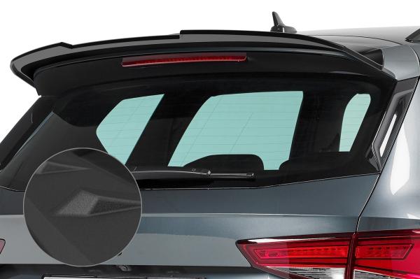 CSR Heckspoiler | Heckflügel mit ABE für Cupra Ateca HF669-S schwarz matt strukturiert (keine Lackierung erforderlich)