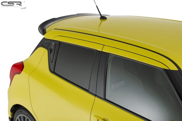 CSR Heckspoiler | Heckflügel mit ABE für Suzuki Swift 6 (RZ/AZ) Sport HF670-G Glossy schwarz glänzend (keine Lackierung erforderlich)