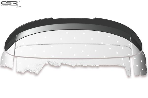 CSR Heckspoiler | Heckflügel mit ABE für Suzuki Swift 6 (RZ/AZ) Sport HF670-M Carbon Look matt strukturiert (keine Lackierung erforderlich)