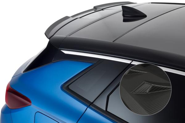 CSR Heckspoiler | Heckflügel mit ABE für Opel Grandland X HF672-M Carbon Look matt strukturiert (keine Lackierung erforderlich)