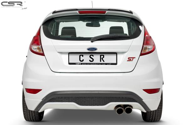 CSR Heckspoiler | Heckflügel mit ABE für Ford Fiesta MK7 ST / ST-Line HF676-C Carbon Look Hochglanz (keine Lackierung erforderlich)
