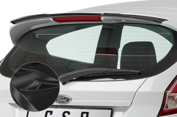 CSR Heckspoiler | Heckflügel mit ABE für Ford Fiesta MK7 ST / ST-Line HF676-G Glossy schwarz Hochglanz (keine Lackierung erforderlich)