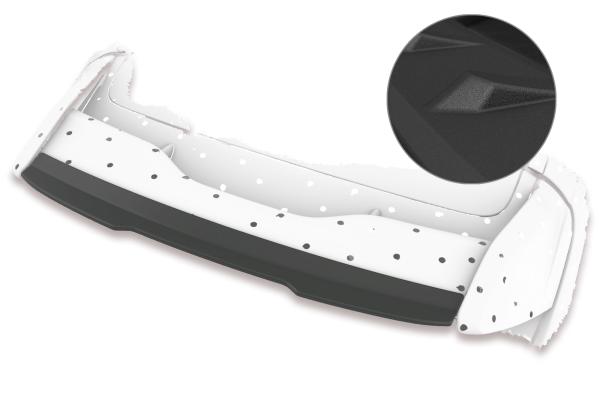 CSR Heckspoiler | Heckflügel mit ABE für Ford Focus MK3 RS HF679-S Strukturiert schwarz matt (keine Lackierung erforderlich)