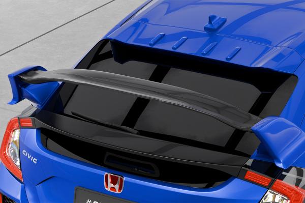 CSR Heckspoiler | Heckflügel mit ABE für Honda Civic Type R FK8 HF682-M Carbon Look matt strukturiert (keine Lackierung erforderlich)