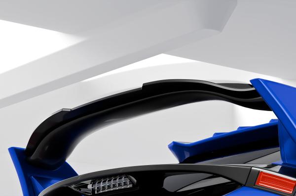 CSR Heckspoiler | Heckflügel mit ABE für Honda Civic Type R FK8 HF682-M Carbon Look matt strukturiert (keine Lackierung erforderlich)