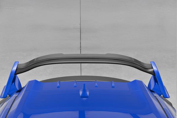 CSR Heckspoiler | Heckflügel mit ABE für Honda Civic Type R FK8 HF682-M Carbon Look matt strukturiert (keine Lackierung erforderlich)