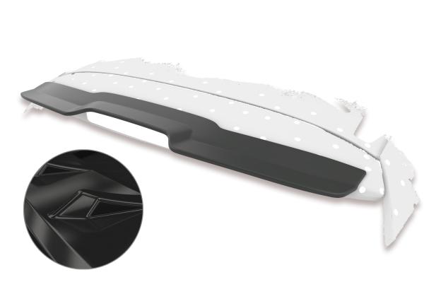 CSR Heckspoiler | Heckflügel mit ABE für Renault Megane III Grandtour HF687-G Glossy schwarz Hochglanz (keine Lackierung erforderlich)