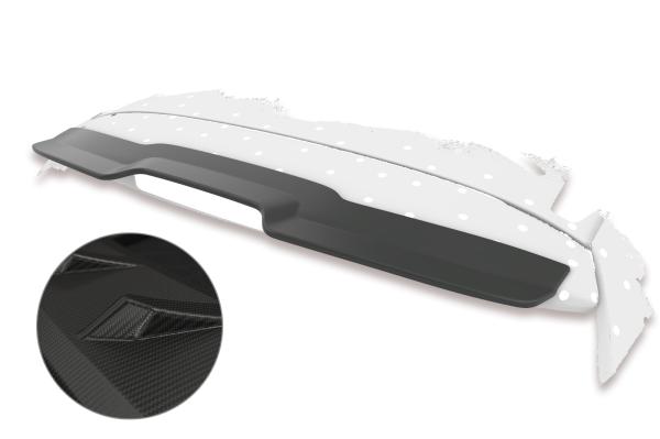 CSR Heckspoiler | Heckflügel mit ABE für Renault Megane III Grandtour HF687-M Carbon Look matt strukturiert (keine Lackierung erforderlich)