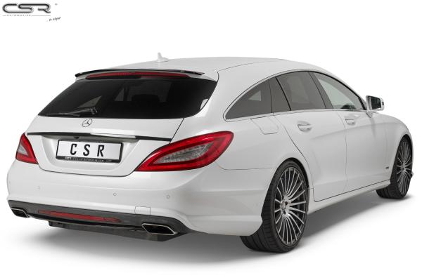 CSR Heckspoiler | Heckflügel mit ABE für Mercedes-Benz CLS X218 AMG-Line HF688-L Lackierung erforderlich (unlackiert)