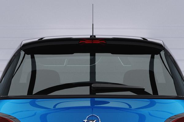 CSR Heckspoiler | Heckflügel mit ABE für Opel Adam HF689-L schwarz matt (Lackierung erforderlich)