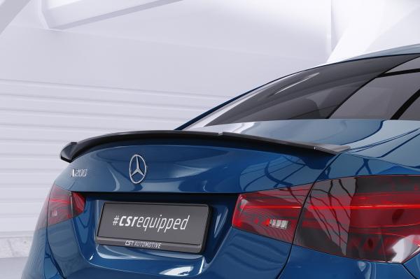CSR Heckspoiler | Heckflügel mit ABE für Mercedes-Benz A-Klasse V177 Limousine HF690-G Glossy schwarz Hochglanz (keine Lackierung erforderlich)