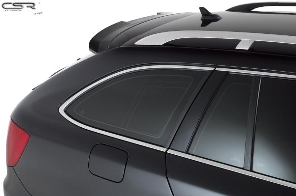 CSR Heckspoiler | Heckflügel mit ABE für Skoda Superb II (Typ 3T) Kombi HF691-L schwarz matt (Lackierung erforderlich)