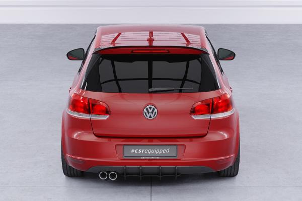 CSR Heckspoiler | Heckflügel mit ABE für VW Golf 6 Basisversion HF693-L Lackierung erforderlich (unlackiert)