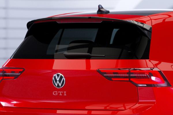 CSR Heckspoiler | Heckflügel mit ABE für VW Golf 8 GTI, GTD, R HF694-G Glossy schwarz glänzend (keine Lackierung erforderlich)