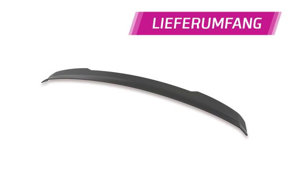 CSR Heckspoiler | Heckflügel mit ABE für BMW 5er F11 HF695-M Carbon Look matt strukturiert (keine Lackierung erforderlich)