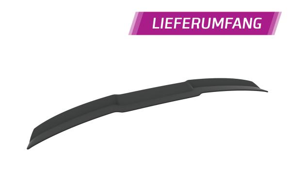 CSR Heckspoiler | Heckflügel mit ABE für Audi A3 8PA HF696-L schwarz matt (Lackierung erforderlich)