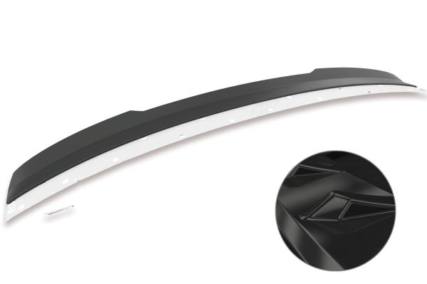 CSR Heckspoiler | Heckflügel mit ABE für Audi A6 C6 Typ 4F Avant HF697-G Glossy schwarz Hochglanz (keine Lackierung erforderlich)