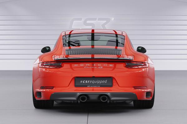 CSR Heckspoiler | Heckflügel mit ABE für Porsche 911/991 HF699-L Lackierung erforderlich (unlackiert)