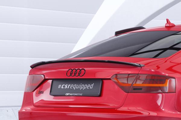 CSR Heckspoiler | Heckflügel mit ABE für Audi A5 / S5 8T Sportback HF701-S schwarz matt strukturiert (keine Lackierung erforderlich)