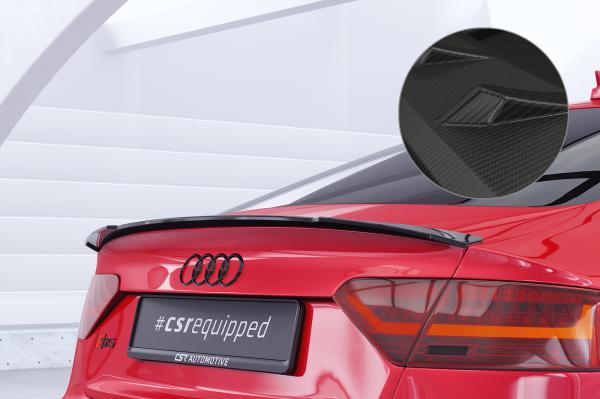 CSR Heckspoiler | Heckflügel mit ABE für Audi A5 / S5 8T Sportback HF701-M Carbon Look matt strukturiert (keine Lackierung erforderlich)