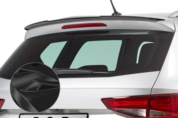 CSR Heckspoiler | Heckflügel mit ABE für Seat Ateca (Typ 5FP, KH7) HF702-G Glossy schwarz glänzend (keine Lackierung erforderlich)