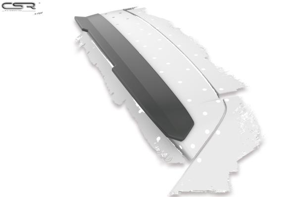 CSR Heckspoiler | Heckflügel mit ABE für Kia Picanto (JA) HF705-M Carbon Look matt strukturiert (keine Lackierung erforderlich)