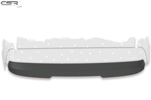 CSR Heckspoiler | Heckflügel mit ABE für Kia Picanto (JA) HF705-S schwarz matt strukturiert (keine Lackierung erforderlich)