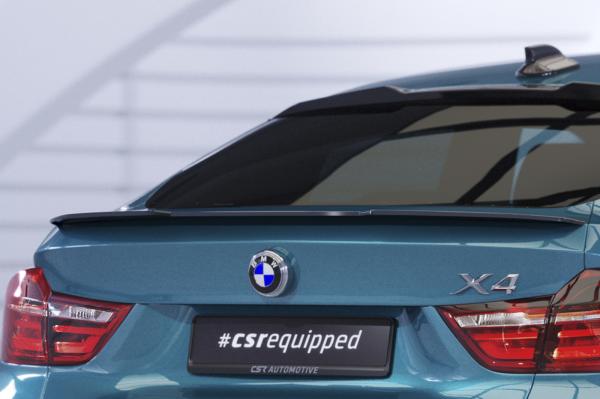 CSR Heckspoiler | Heckflügel mit ABE für BMW X4 (F26) HF711-L schwarz matt (Lackierung erforderlich)
