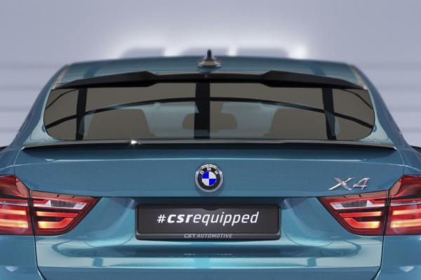 CSR Heckspoiler | Heckflügel mit ABE für BMW X4 (F26) HF711-L schwarz matt (Lackierung erforderlich)