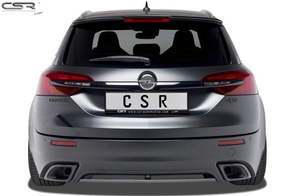 CSR Heckspoiler | Heckflügel mit ABE für Opel Insignia A Sports Tourer HF712-M Carbon Look matt strukturiert (keine Lackierung erforderlich)