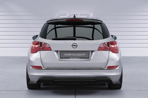 CSR Heckspoiler | Heckflügel mit ABE für Opel Astra J Sports Tourer HF715-L schwarz matt (Lackierung erforderlich)