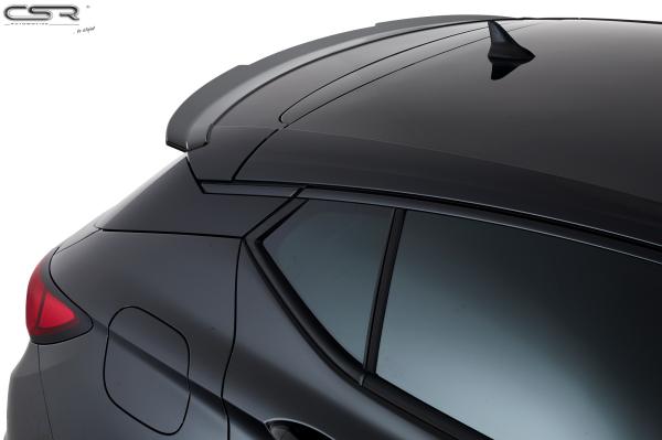 CSR Heckspoiler | Heckflügel mit ABE für Opel Astra K Schrägheck HF716-L schwarz matt (Lackierung erforderlich)
