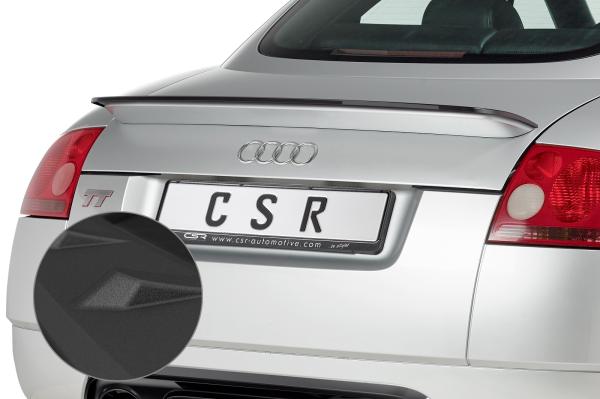 CSR Heckspoiler | Heckflügel mit ABE für Audi TT 8N HF717-S schwarz matt strukturiert (keine Lackierung erforderlich)