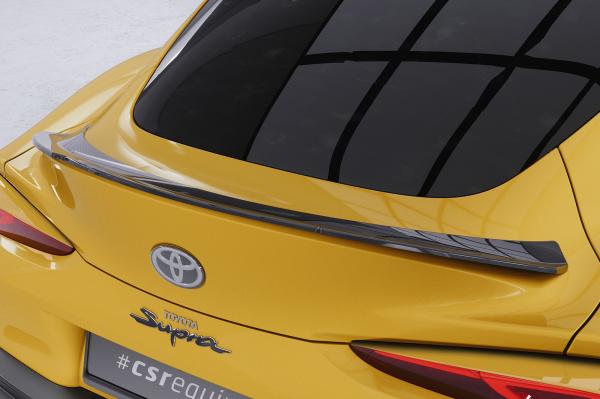 CSR Heckspoiler | Heckflügel mit ABE für Toyota GR Supra (A90) HF719-S Strukturiert schwarz matt (keine Lackierung erforderlich)